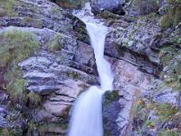 Teleblick zur zweiten Wasserfallstufe